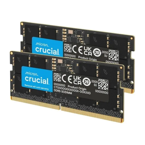 Crucial 32 GB (2x16) 5600 MHz CL46 CT2K16G56C46S5 DDR5 Ram