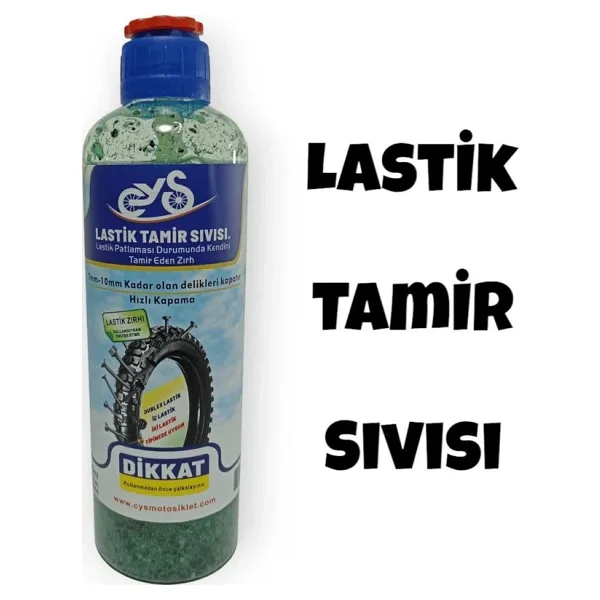 cys Lastik Patlak Sıvısı / Tamir Ilacı / Lastik Tamir Kiti 380 ml