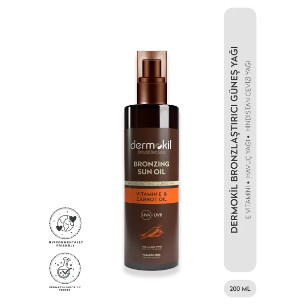 Dermokil Bronzlaştırıcı Yağ 200 ml