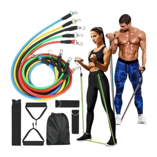 Epilons Full Body Antrenman Için Kapı Arkası Spor Bandı ve Aksesuar Seti