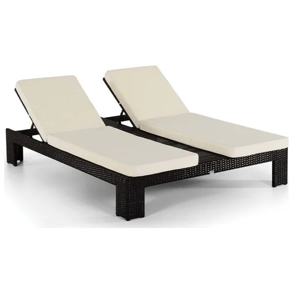 Ermiya 2 Adet Pico De Orizaba Şezlong Minderi 180x55x5 Cm Fermuarlı Yıkanır Silinir