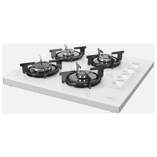 Ferre 2240 CE Beyaz Cam Set Üstü Ocak