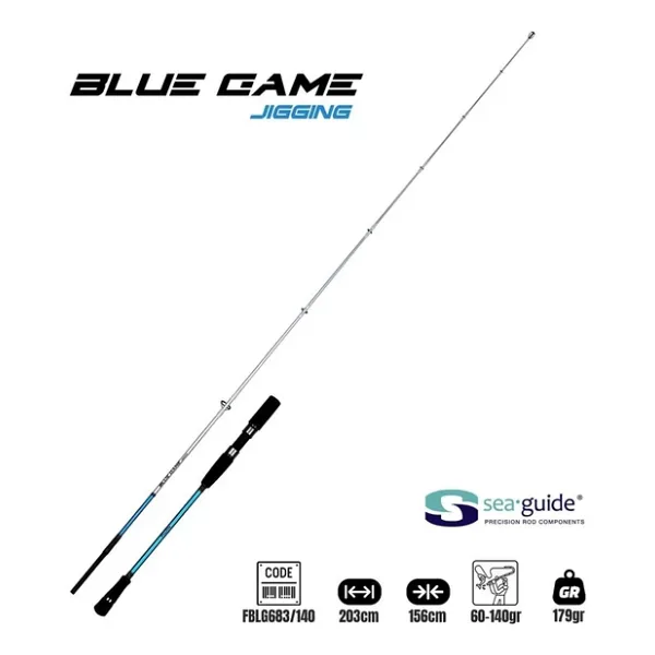 Fujin Bluegame Jigging 203Cm 60-140Gr Jig Olta Kamışı