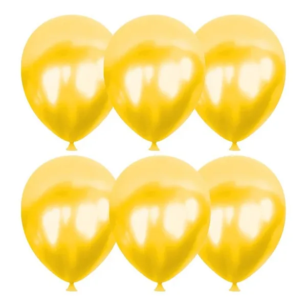 Gemar Metalik Balon İthal 100'LÜ Sarı