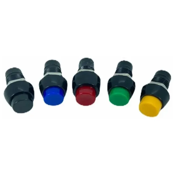 IC-191 Buton Plastik (PBS20B) Yaylı 10mm Yeşil
