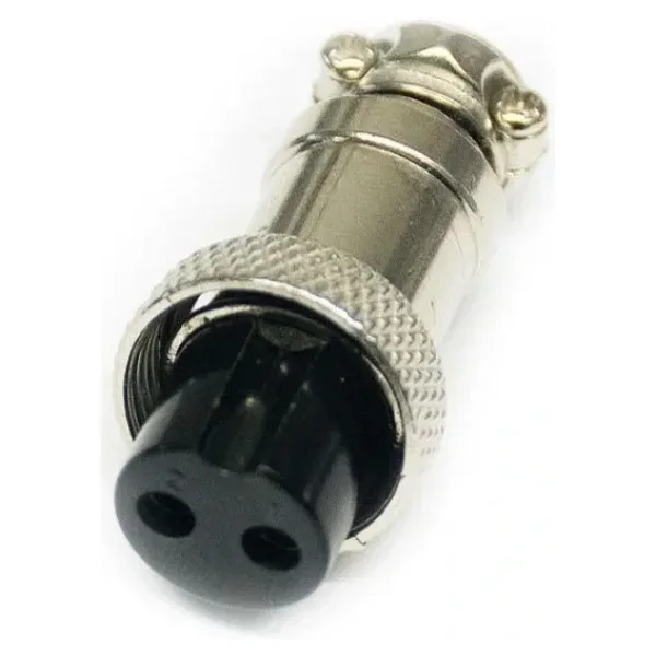 IC-261M 12mm Mayk Dişi Şase 2P Konnektör