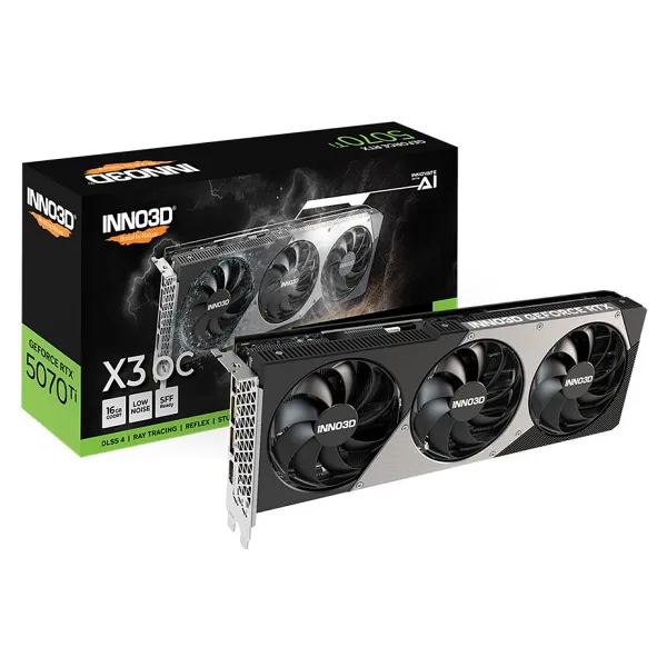 Inno3D RTX5070Ti X3 OC 16 GB GDDR7 256 Bit Ekran Kartı