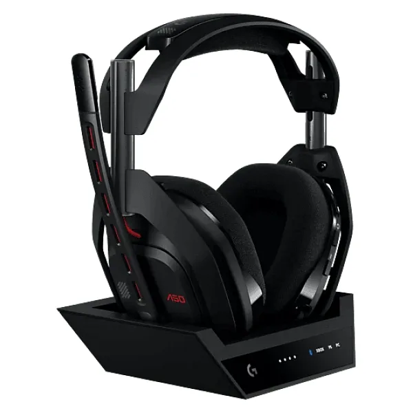 Logitech Astro A50 Gen 5 Lightspeed Siyah Baz İstasyonlu Kablosuz Kulak Üstü Oyuncu Kulaklığı