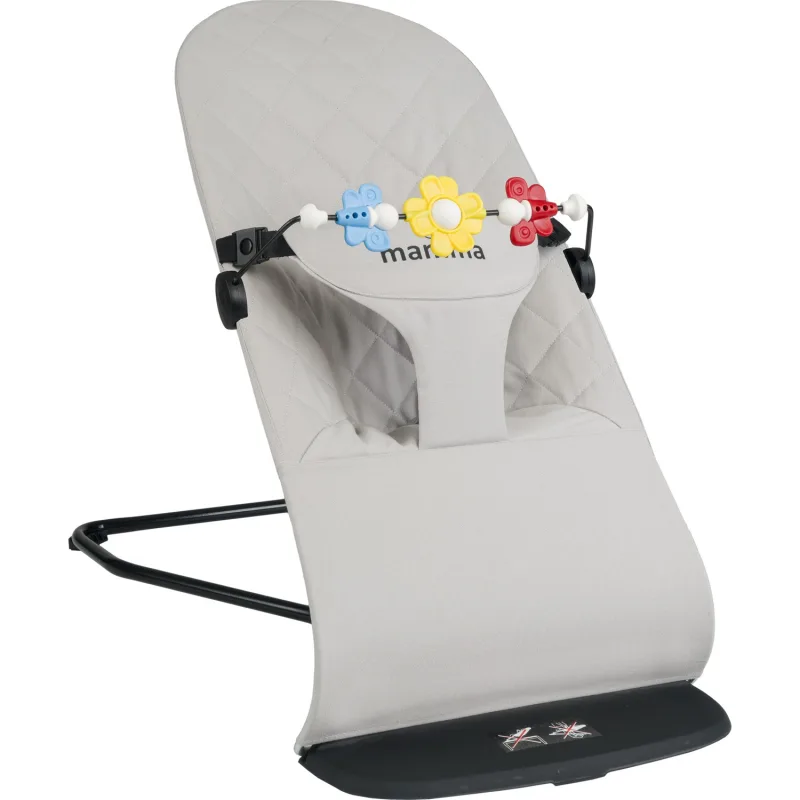 Mamma Premium Cotton Ana Kucağı + Oyuncak Aparatı Gri