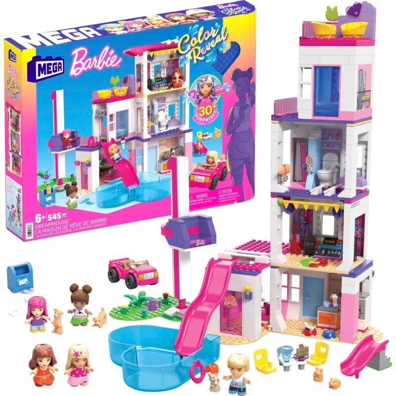 Mega Construx Barbie Color Reveal Rüya Evi HHM01