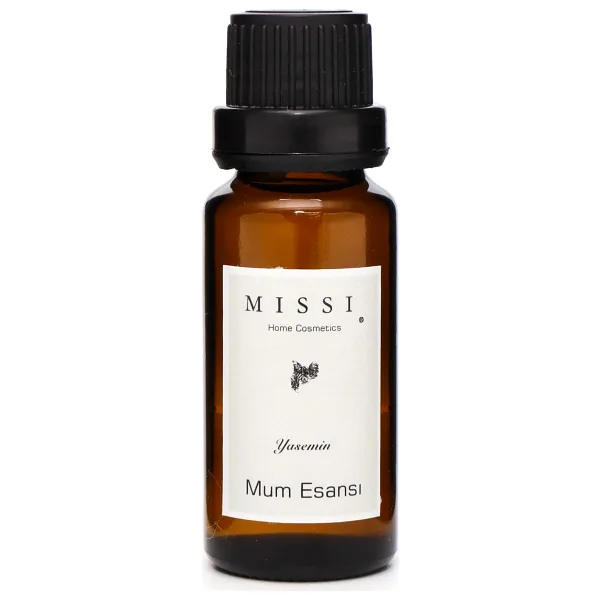 Missi 20 ml Yasemin Mum Esansı - Siyah - 1 Adet