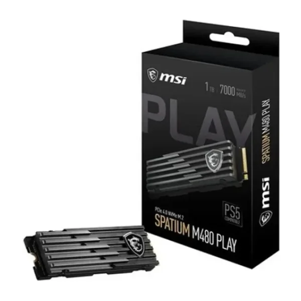 MSI Spatium M480 PCI-Express 4.0 1 TB M.2 SSD
