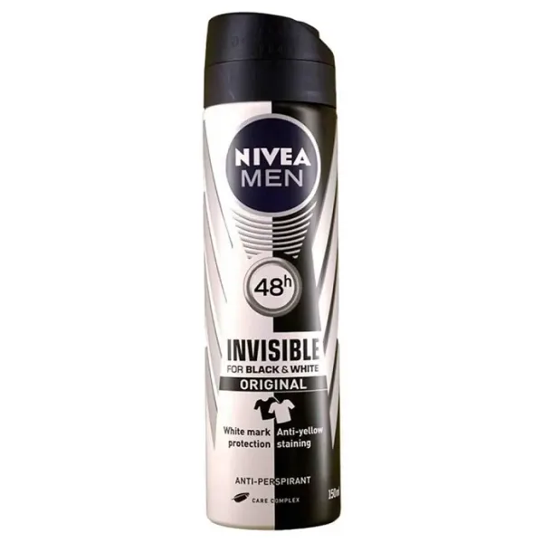 Nivea Men Invisible Black & White Original 150 ml Erkek Deodorant