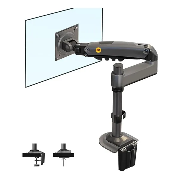 North Bayou H100 17-30 inç Tek Kollu Amortisörlü Monitör Standı