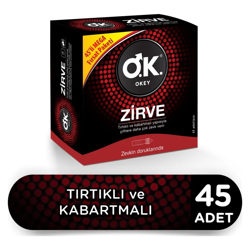 Okey Zirve 45'li Prezervatif