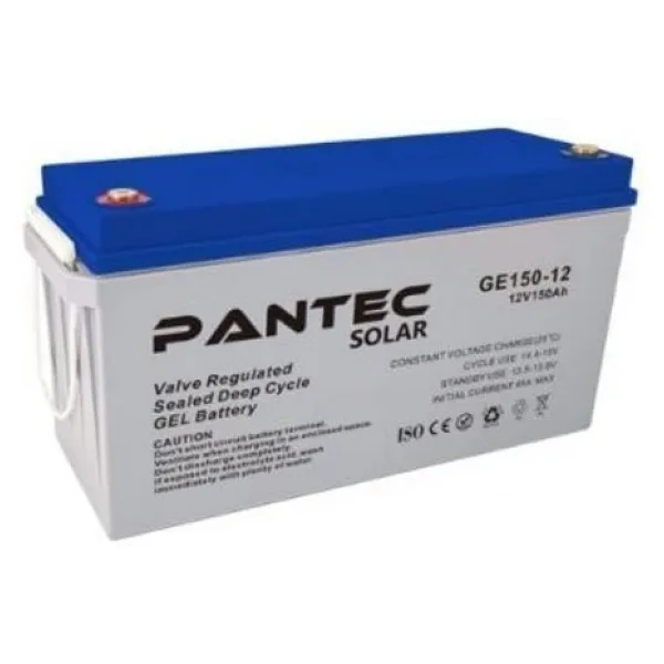Pantec Solar 12V 150Ah Deep Cycle Jel Akü
