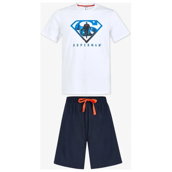 Penti Erkek Superman Kısa Kollu Pijama Takımı - Çok Renkli