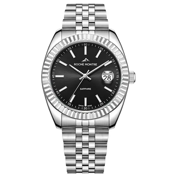 Roche Montre RMG6009-01 Siyah Erkek Kol Saati