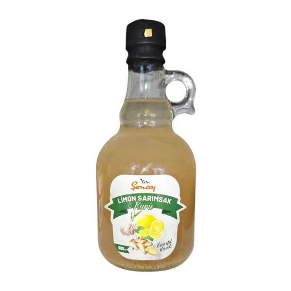 Şenay Limon Sarımsak Kürü 500 ml (Zencefil İlaveli)