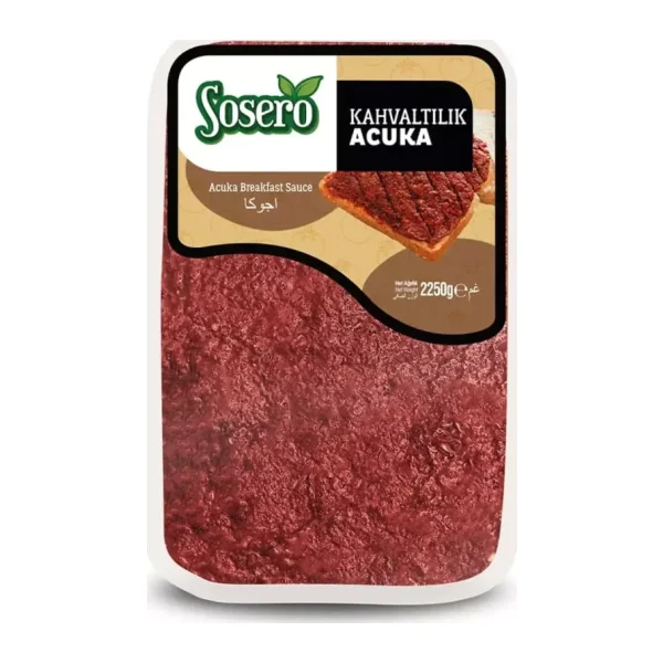 Sosero Kahvaltılık Acuka 2 Kg Vakum Tabak