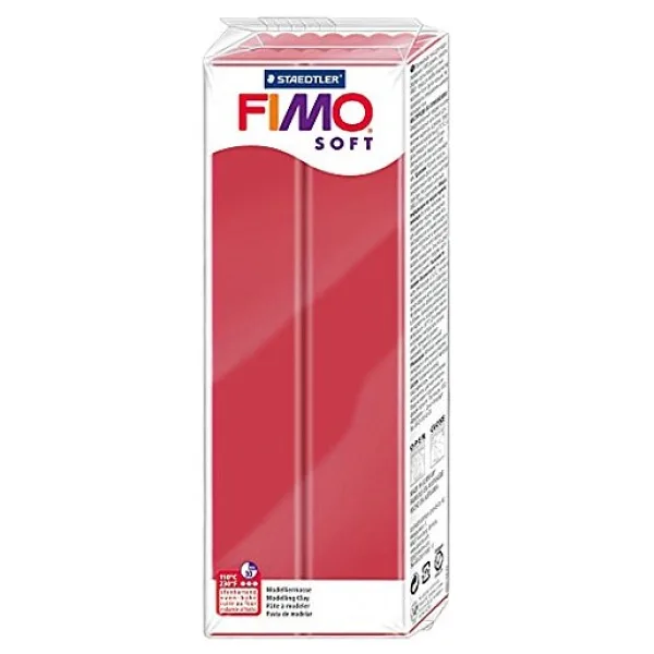 Staedtler Fimo Soft 26 Vişne Kırmızı 454 gr Polimer Kil