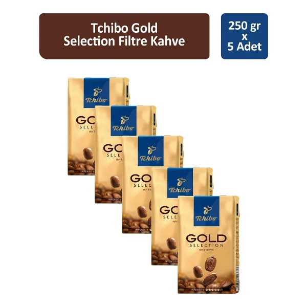 Tchibo Gold Selection Filtre Kahve 250 gr 5'li