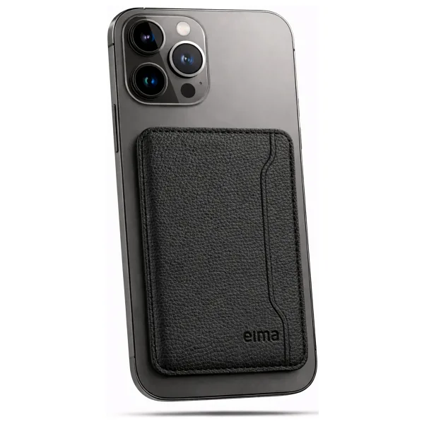 Tech&bello accessories Magsafe Cüzdan Kartlık Standlı Pu Deri Manyetik Tüm Telefon Modelleri İle Uyumlu
