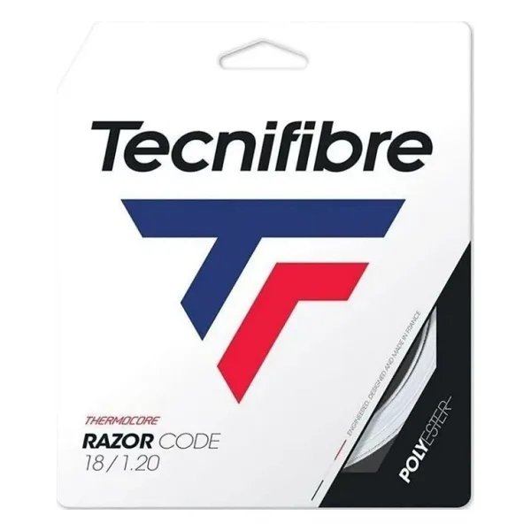 Tecnifibre Razor Code Beyaz 18/1.20 Tekli Kordaj 04Gra120xw