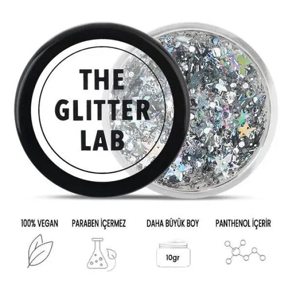 The Glitter Lab Jel Formlu Parlak Glitter - Splash Down