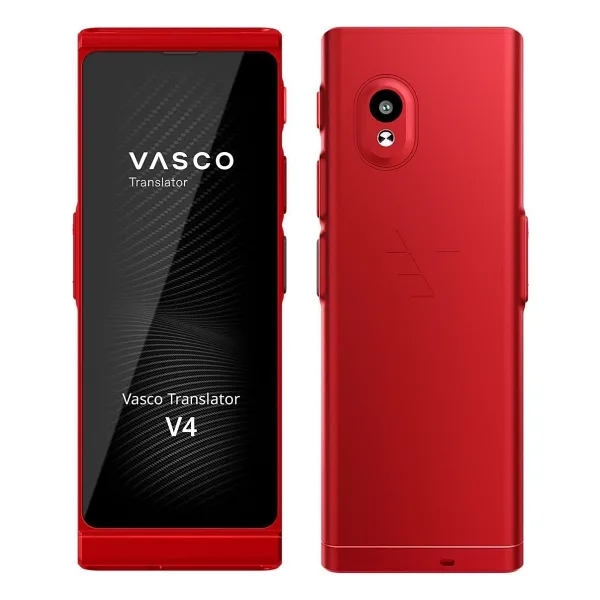 Vasco V4 Dil Tercüman Cihazı - Yakut Kırmızı