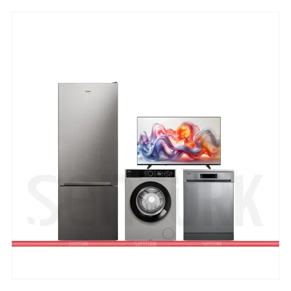 Vestel ''Safir İnoks '' Beyaz Eşya Paketi/Çeyiz Seti