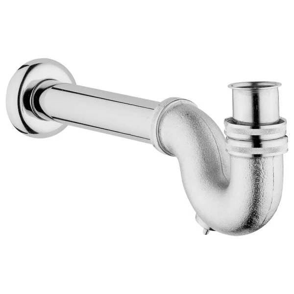 VitrA A45118 P Tipi Krom Lavabo Sifonu