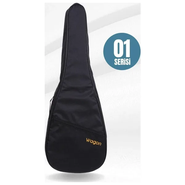 Wagon 01 Serisi Klasik Gitar Çantası - Siyah