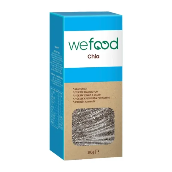 Wefood Glutensiz Siyah Chia 400 gr