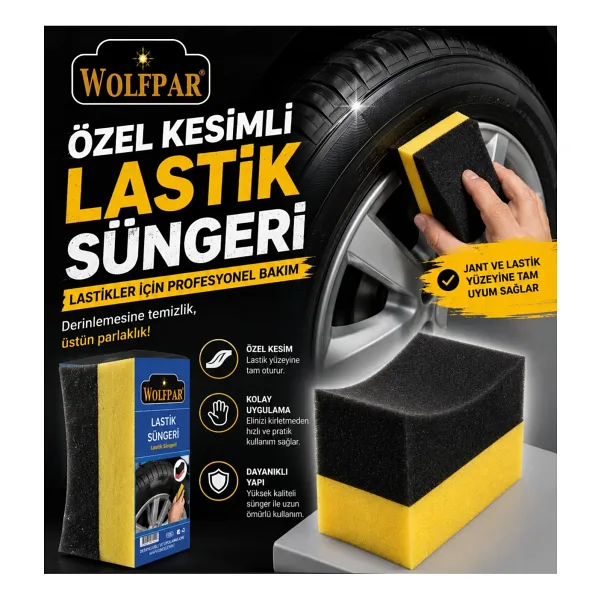 WOLFPAR ÖZEL KESİMLİ LASTİK SÜNGERİ