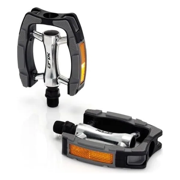 Xlc Pedal Comfort Alumınyum Plastıc Siyah-Gümüş-Gri
