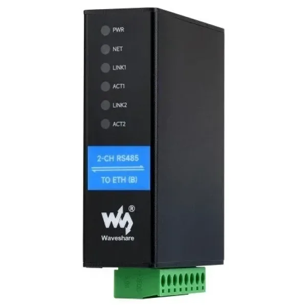 2 Kanal RS485 - RJ45 Ethernet Modülü