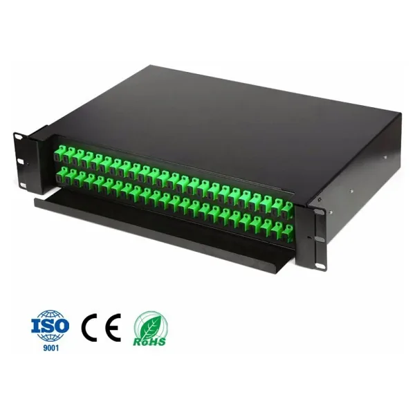 48 Core SC-APC Hazır Panel - 2U Rack