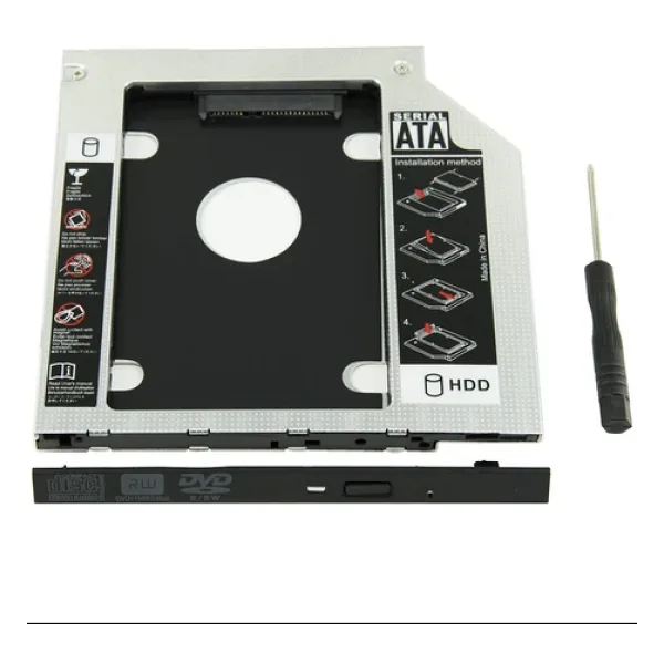 9.5Mm Sata Hdd Harddisk Caddy Kızak Kutu Laptop Ssd Kızağı