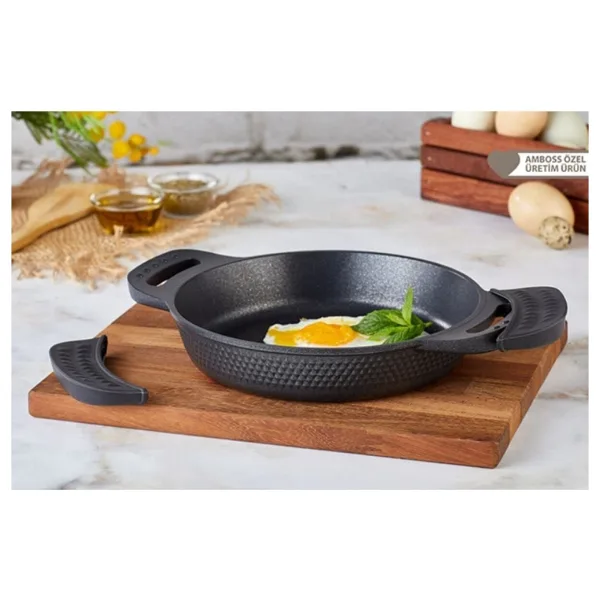 Amboss KUV-7746 Kuvars 20 cm Döküm Sahan Siyah