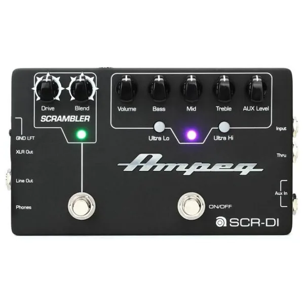 Ampeg SCR-DI Bas Gitar Overdrive ve DI Box Pedalı