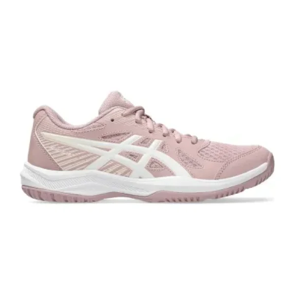Asics Upcourt 6 1072A107-703 Pembe-Beyaz Kadın Voleybol Ayakkabısı