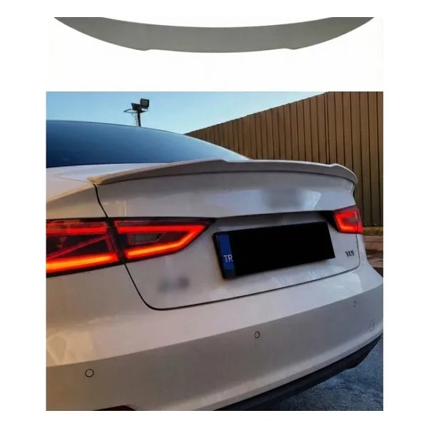 Audi A3 8V Sedan 2013-2020 Uyumlu Votex Style Spoiler Şıklık ve Sportiflik Bir Arada!