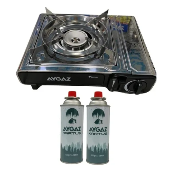 Aygaz MS-2500BS Portatif 227 gr 2 Adet Kartuşlu Kamp Ocağı