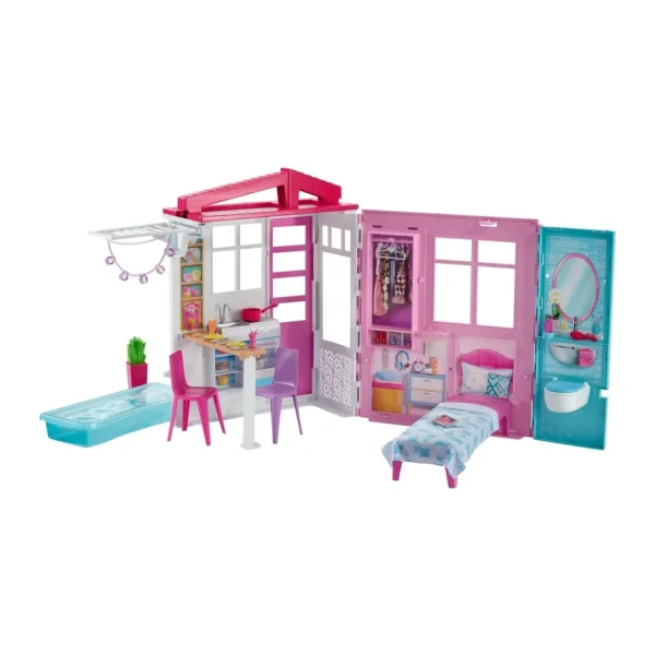 Barbie'nin Taşınabilir Yeni Portatif Evi FXG54