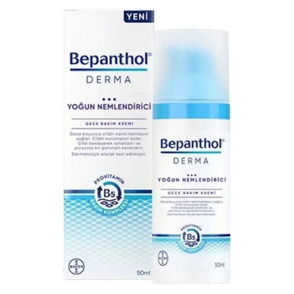 Bepanthol Derma Yoğun Nemlendirici 50 ml Gece Kremi