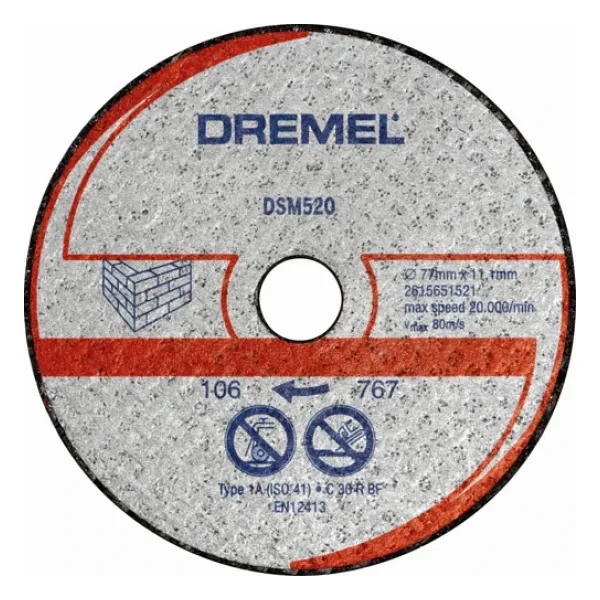 Bosch Dremel Dsm520 duvar Kesme Diski Dsm20 Için (2adet) 2615s520jb