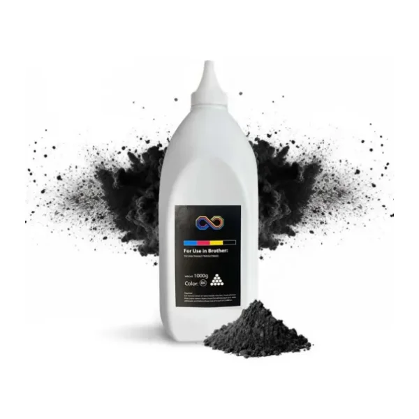Brother Tn-1040 Hl-1111 Yazıcı Uyumlu Siyah 1 kilogram Dolum Toner Tozu 1 KG