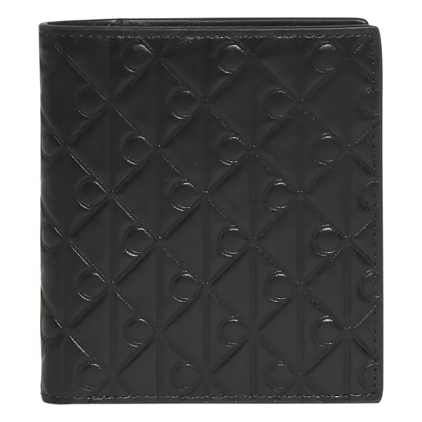 Calvin Klein EMBOSSED EMBLEM N/S SLIM BILLFOL Erkek Siyah Cüzdan LV04D1127GUB1