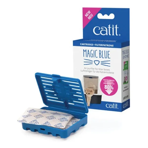 Catit Magic Blue Kedi Tuvalet Kabı Koku Giderici Yedek Kartuş